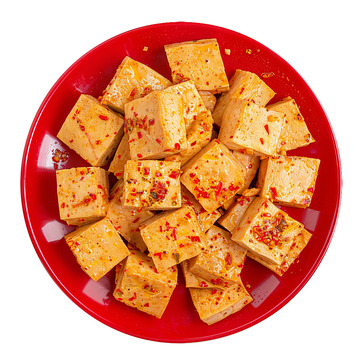 特色美食香辣臭豆腐