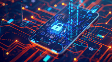 智能科技锁屏UI背景