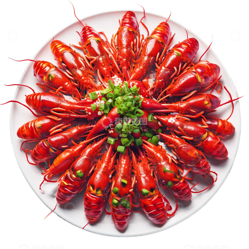 高清大图下载【趣麦麦图】特色麻辣小龙虾