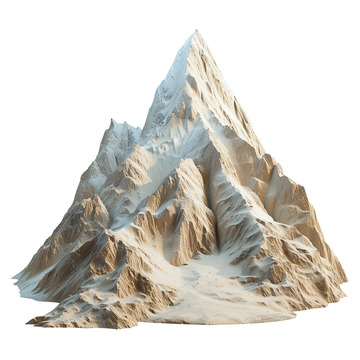 山峰雪山山顶4