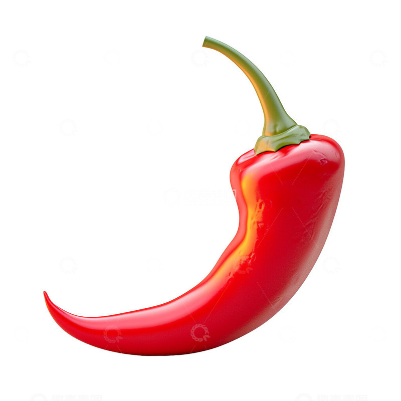 高清大图下载【趣麦麦图】卡通的辣椒小米辣