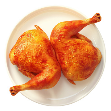 美味的烤鸡腿