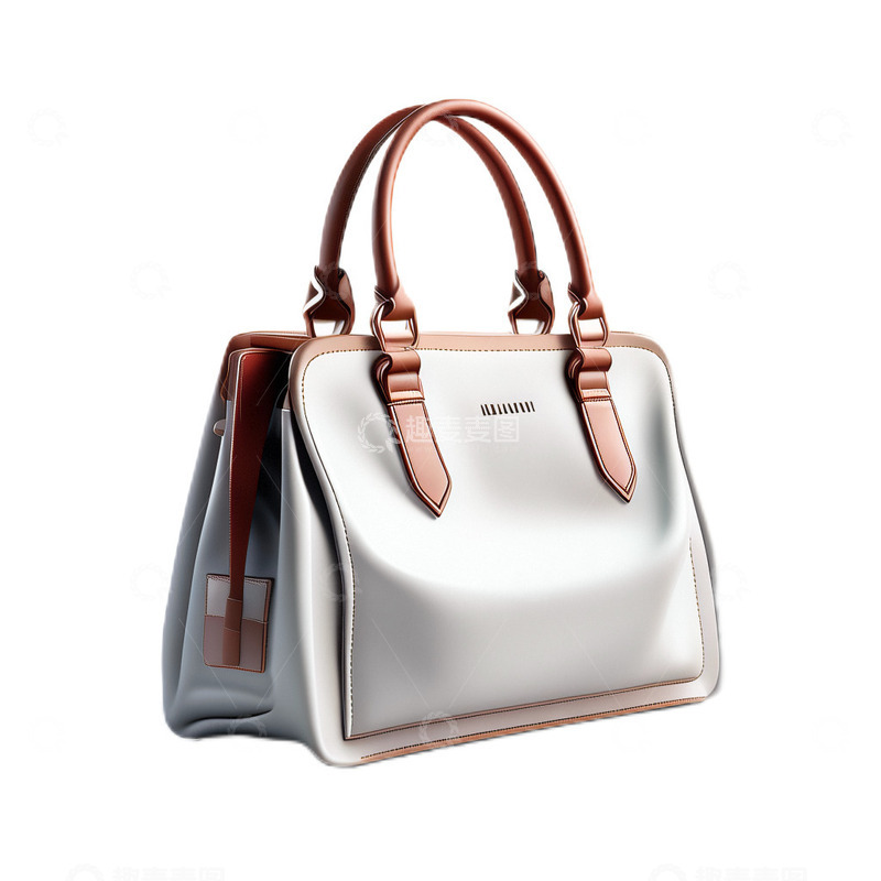 高清大图下载【趣麦麦图】3D立体真实包包女性手提皮质