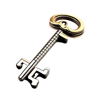 3D立体卡通金属钥匙精致铜
