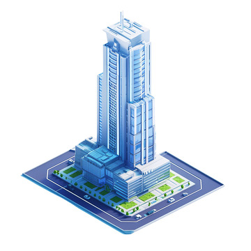 摩天大楼CBD商务区3