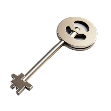 3D立体卡通金属钥匙铜