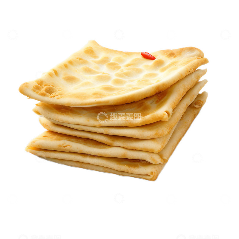 高清大图下载【趣麦麦图】3D立体真实薄饼食物中餐