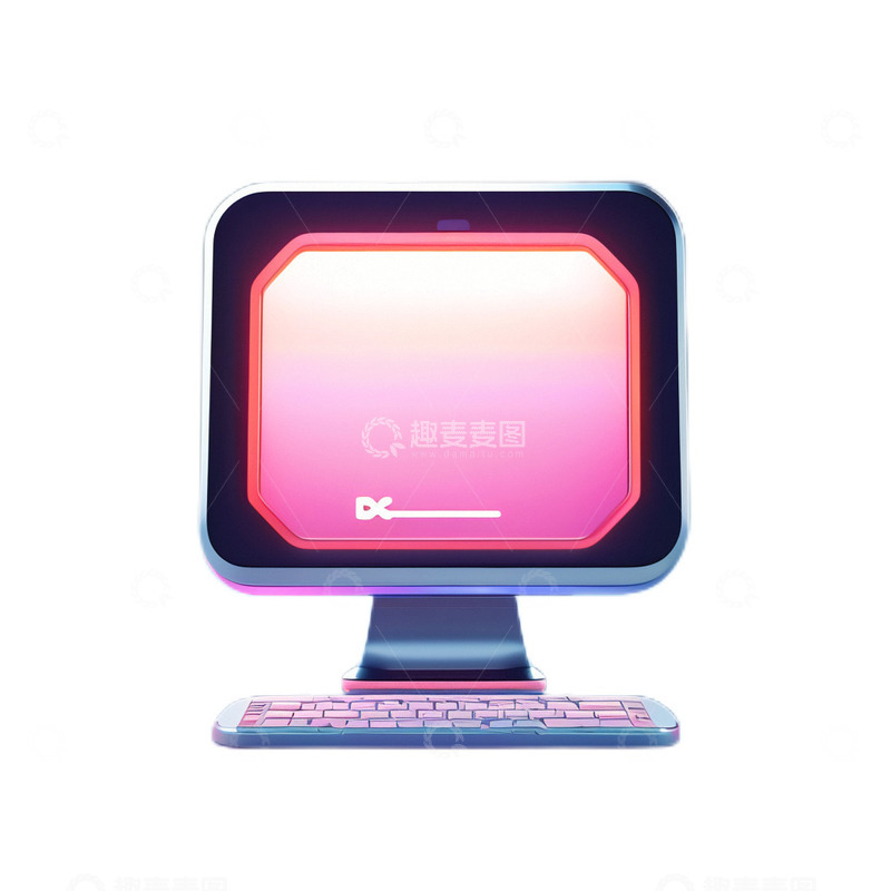 高清大图下载【趣麦麦图】3D立体真实电脑科技商务