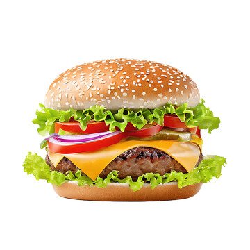洋快餐汉堡包