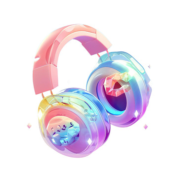 弥散风未来朋克蓝牙耳机