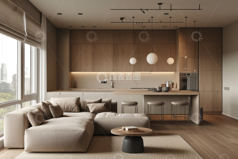 高清大图下载【趣麦麦图】现代时尚感家居图
