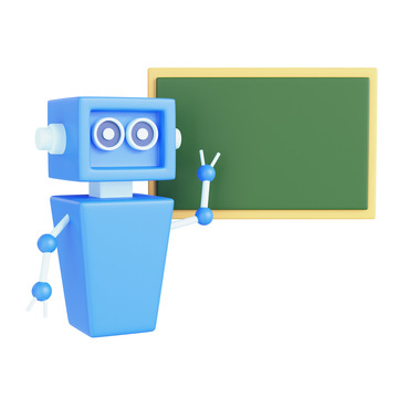 3DAI教育插画图片