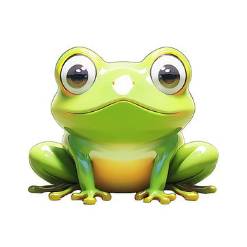 卡通可爱小青蛙