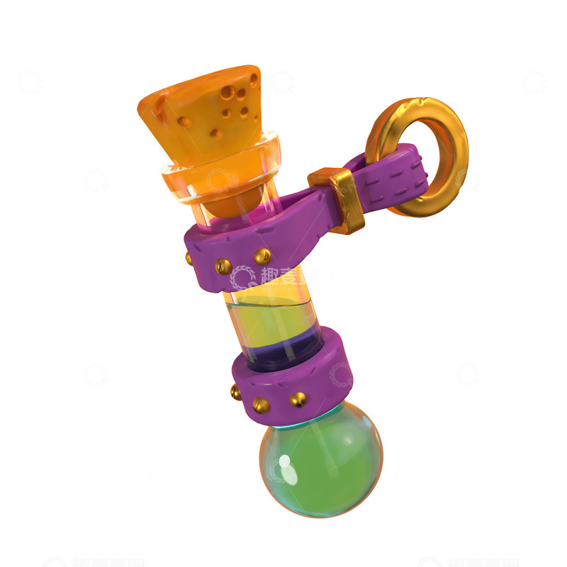 源文件下载【趣麦麦图】木塞液体玻璃瓶