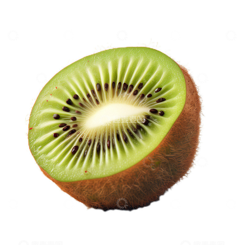 高清大图下载【趣麦麦图】3D真实立体猕猴桃水果新鲜维生素