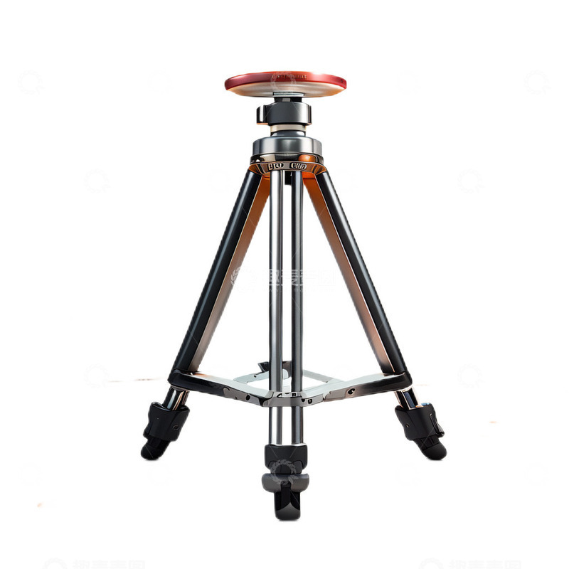 高清大图下载【趣麦麦图】3D真实立体三脚架金属支撑收缩
