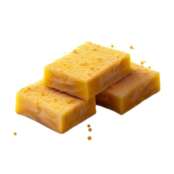 3D真实立体点心中式桂花糕甜点美味