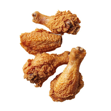 炸鸡块炸鸡腿炸鸡翅美食照片