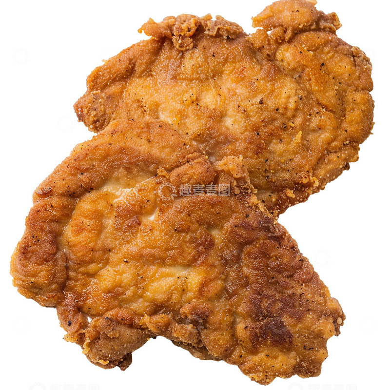 高清大图下载【趣麦麦图】炸猪排美食照片