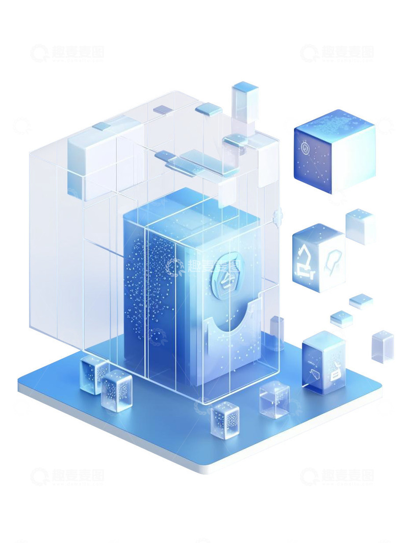 高清大图下载【趣麦麦图】未来科技大数据