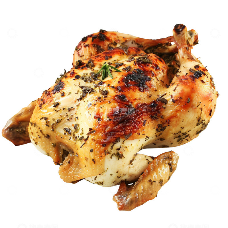 高清大图下载【趣麦麦图】烤鸡美味美食2