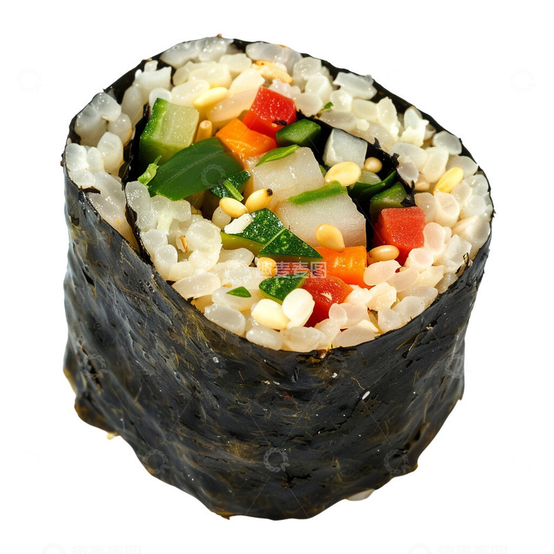 高清大图下载【趣麦麦图】饭团寿司美味