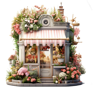 花店店铺店面展示