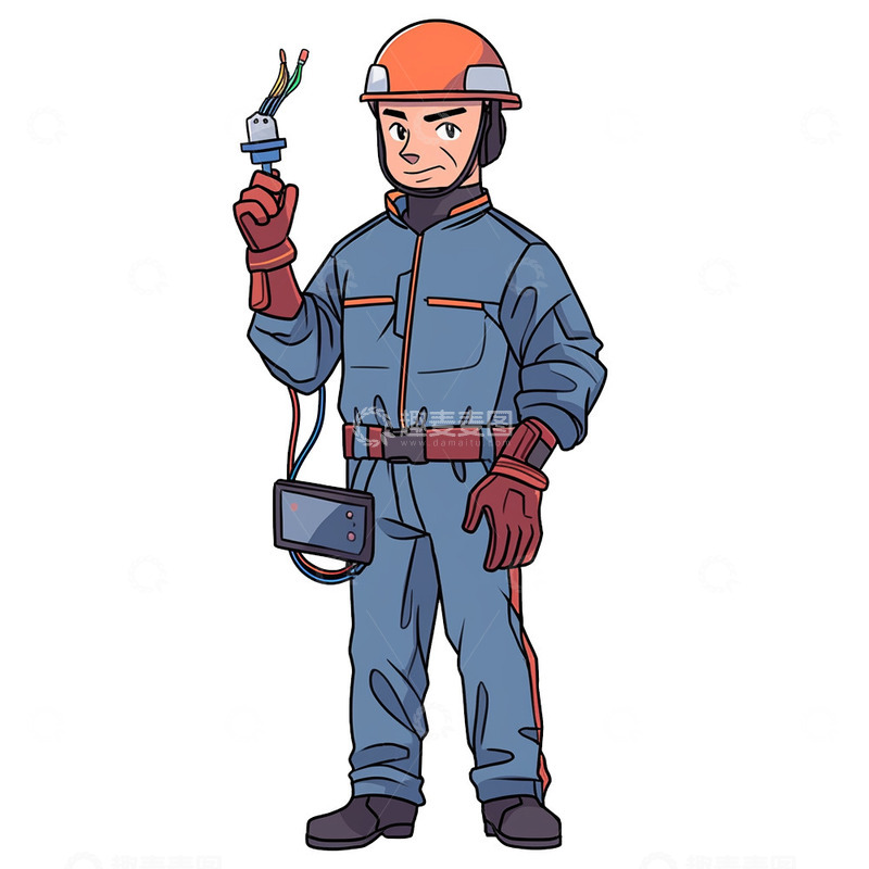 高清大图下载【趣麦麦图】劳动节人物元素