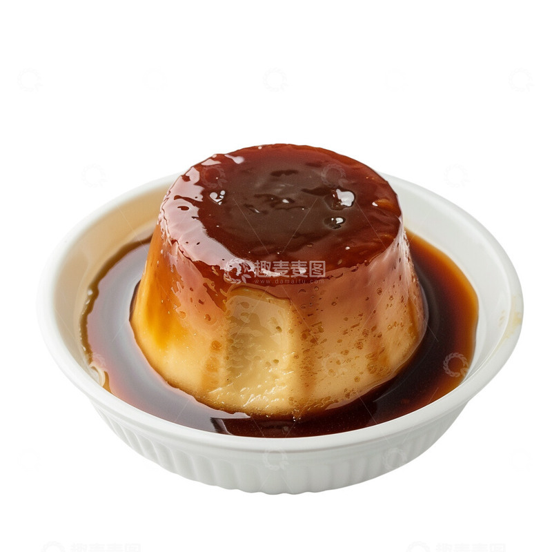 高清大图下载【趣麦麦图】-黑糖布丁美食