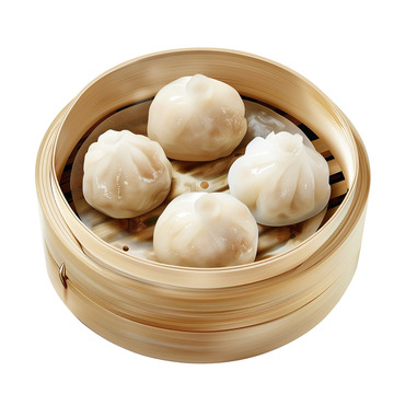 水晶包点心糕点