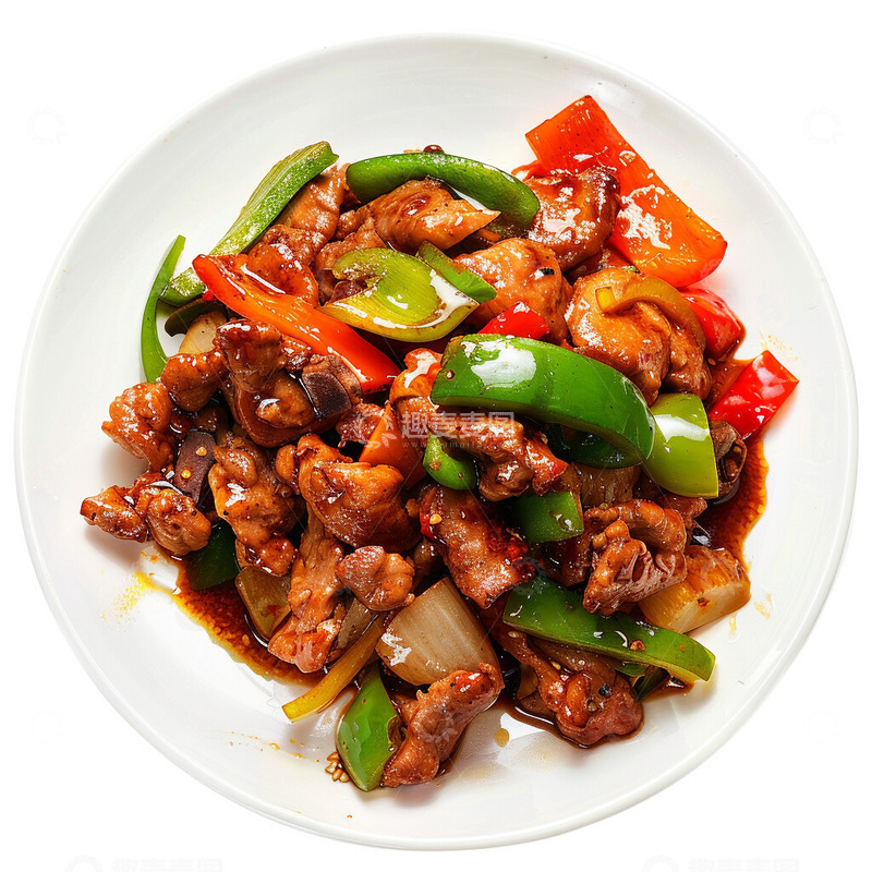 高清大图下载【趣麦麦图】湖南小炒肉辣椒炒肉