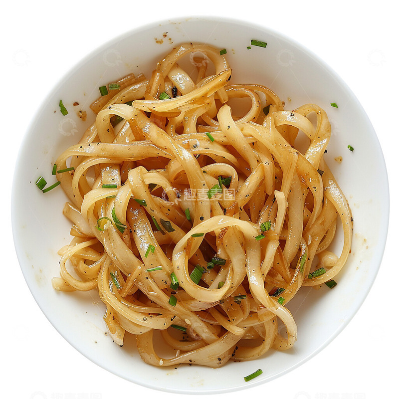 高清大图下载【趣麦麦图】葱油拌面面条