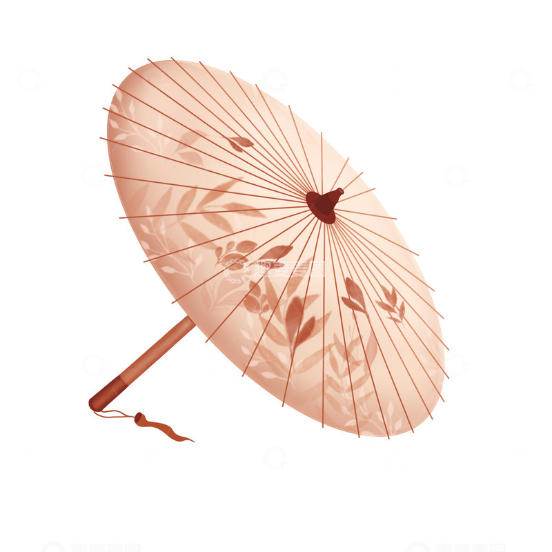 源文件下载【趣麦麦图】谷雨-古风油纸伞