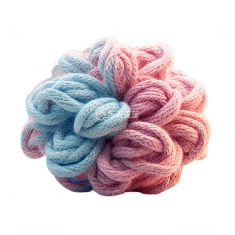 高清大图下载【趣麦麦图】3D立体真实毛线团毛线针织彩色线团