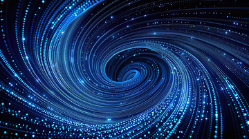 未来蓝色网络商务数据背景