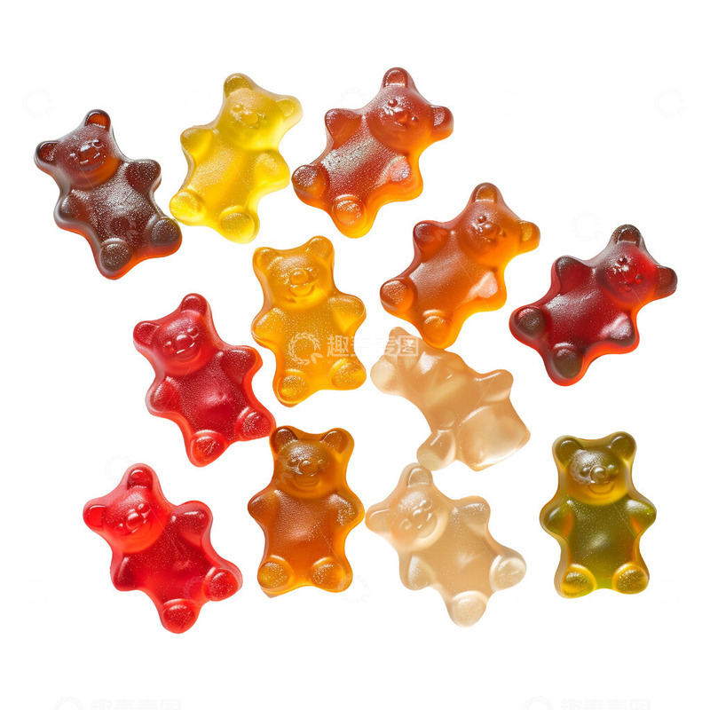 高清大图下载【趣麦麦图】小熊软糖糖糖果