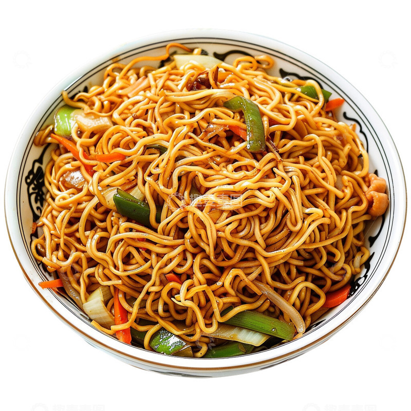 高清大图下载【趣麦麦图】美味的炒面面条