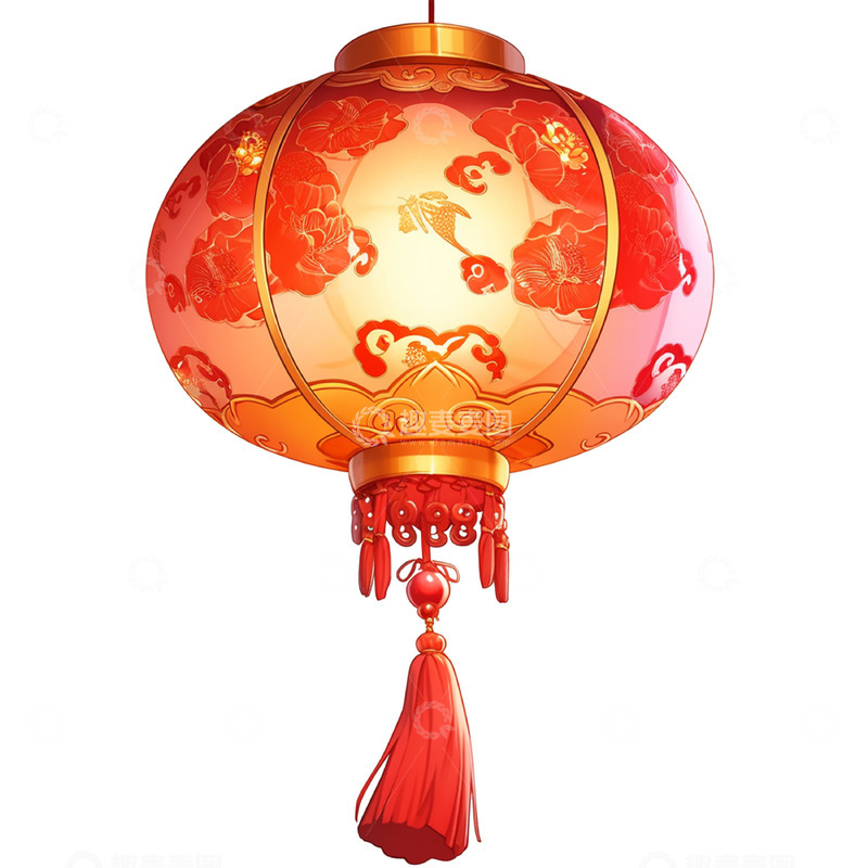 高清大图下载【趣麦麦图】节日中国灯笼素材
