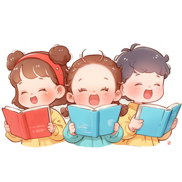 卡通少儿阅读素材