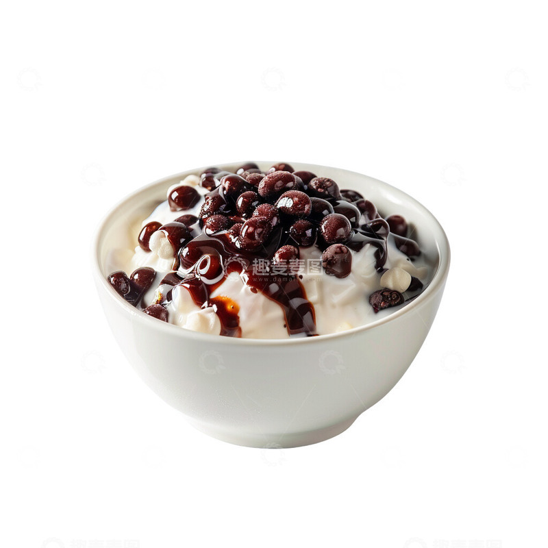 高清大图下载【趣麦麦图】红豆奶昔美味甜点