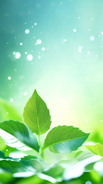 环保生态绿色展板