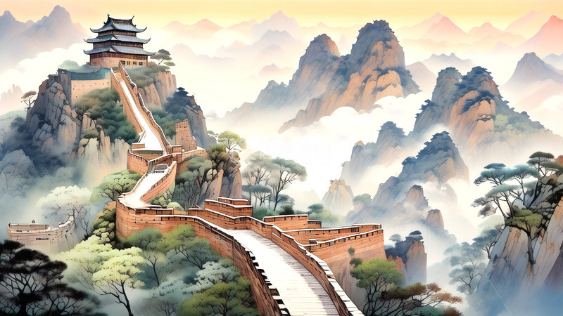 长城风景自然景观