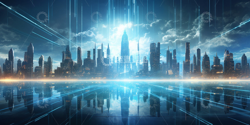 高清大图下载【趣麦麦图】未来城市科技1