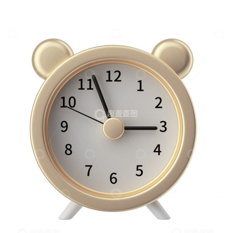 源文件下载【趣麦麦图】电商促销元素闹钟生活用品