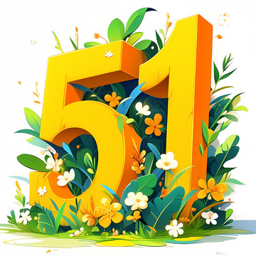 五一劳动节标志素材