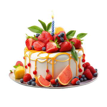 生日蛋糕奶油蛋糕