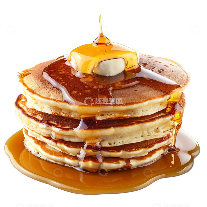 高清大图下载【趣麦麦图】-美味的枫糖煎饼2