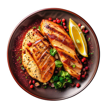 烤肉美食鸡胸肉