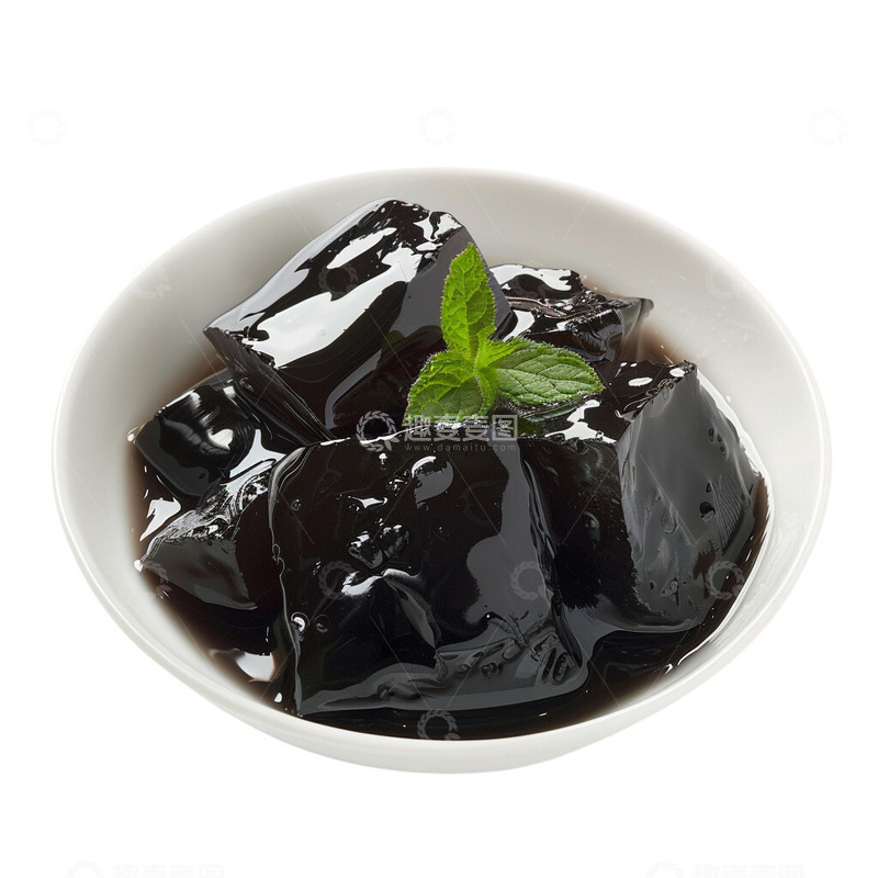 高清大图下载【趣麦麦图】烧仙草仙草果冻2