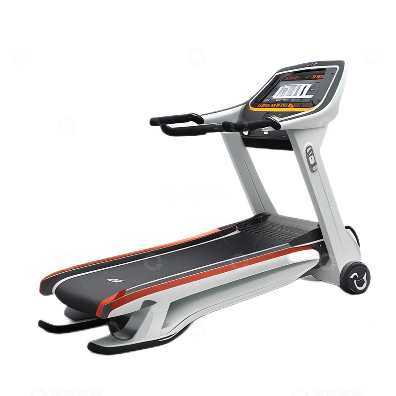 高清大图下载【趣麦麦图】3D立体真实跑步机锻炼健身